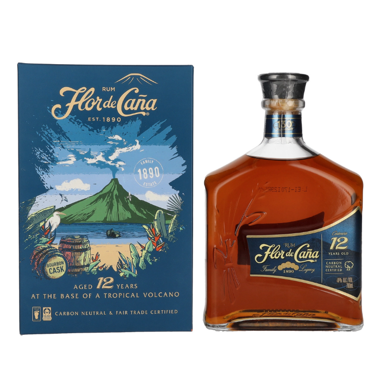 Flor de Cana Centenario 12y 40% 0,7 l (kartón)